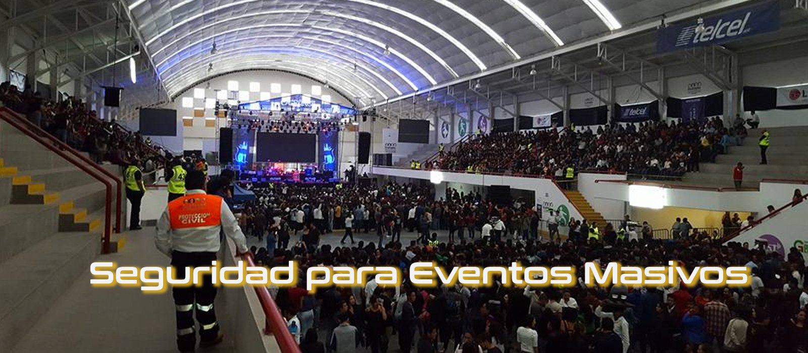 Seguridad para eventos masivos